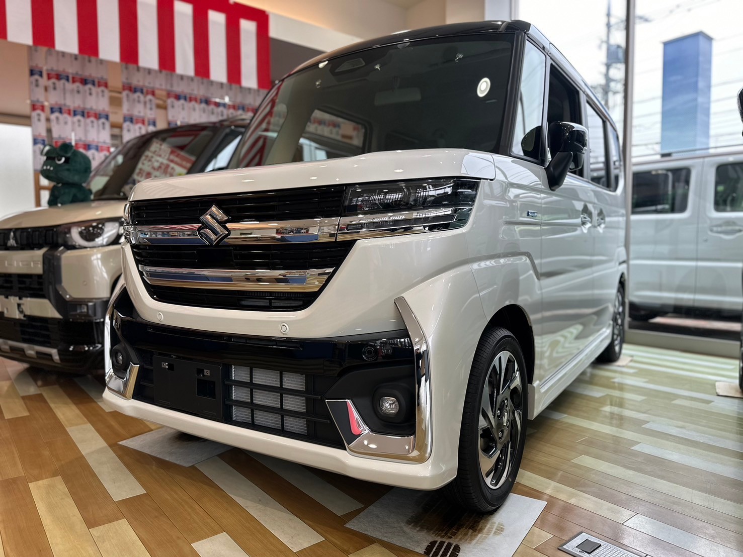 スズキ スペーシアカスタム HYBRID XS