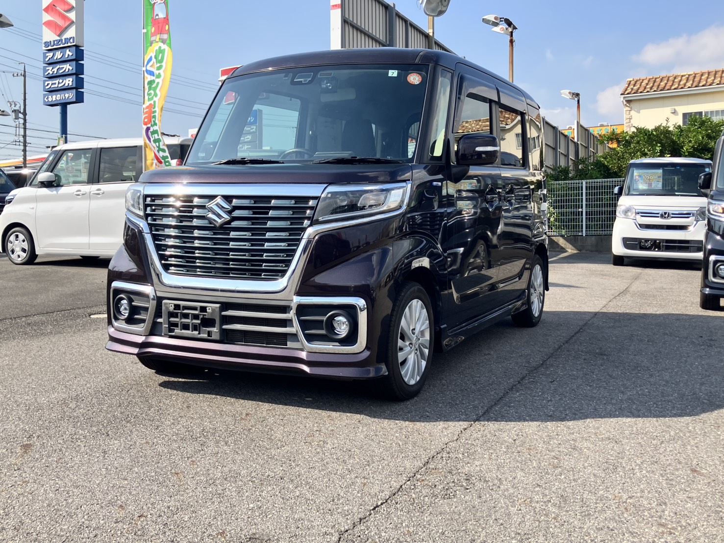 スズキ スペーシアカスタム HYBRID　GS